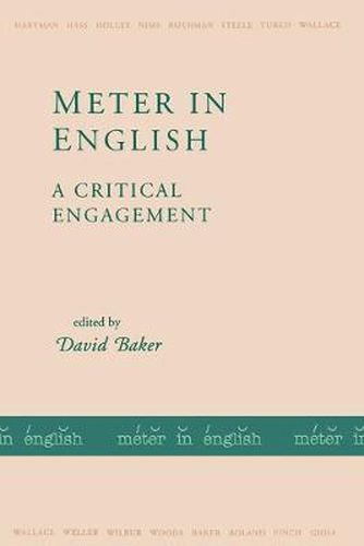 Cover image for Meter in English: A Critical Engagement