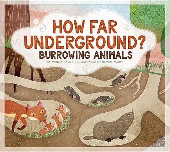 Cover image for How Far Underground?: Burrowing Animals