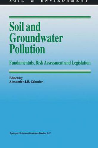 Cover image for Soil and Groundwater Pollution: Fundamentals, Risk Assessment and Legislation