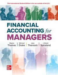 Cover image for ISE Financial Accounting for Managers