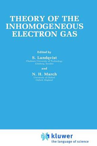 Cover image for Theory of the Inhomogeneous Electron Gas