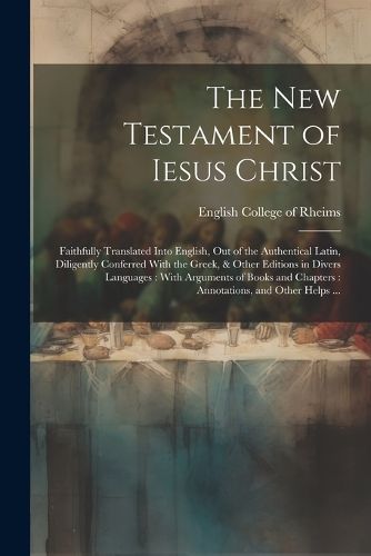 Cover image for The New Testament of Iesus Christ