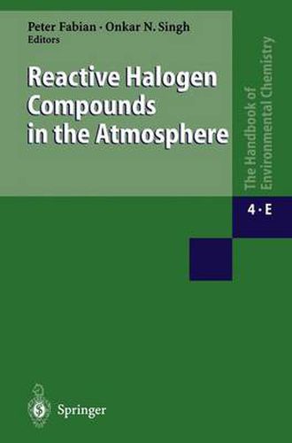 Cover image for Reactive Halogen Compounds in the Atmosphere