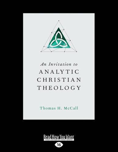 Cover image for An Invitation to Analytic Christian Theology