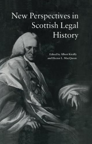 Cover image for New Perspectives in Scottish Legal History: New Per Scot Legal His