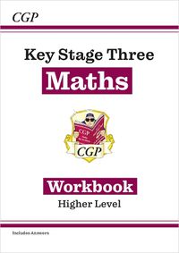 Cover image for KS3 Maths Workbook (with answers) - Higher