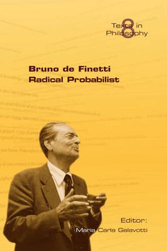 Cover image for Bruno Di Finetti: Radical Probabilist