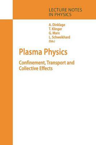 Cover image for Plasma Physics: Confinement, Transport and Collective Effects