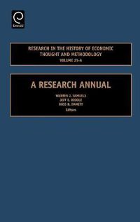 Cover image for Research in the History of Economic Thought and Methodology: A Research Annual