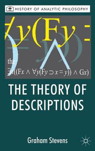 Cover image for The Theory of Descriptions: Russell and the Philosophy of Language