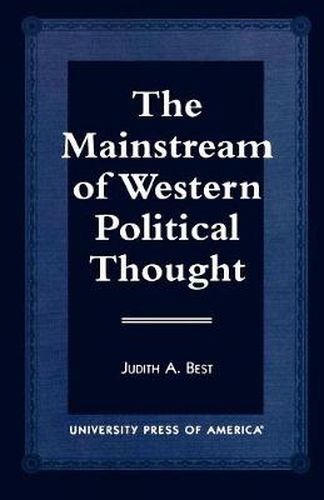 Cover image for The Mainstream of Western Political Thought