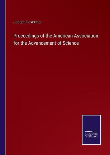 Cover image for Proceedings of the American Association for the Advancement of Science