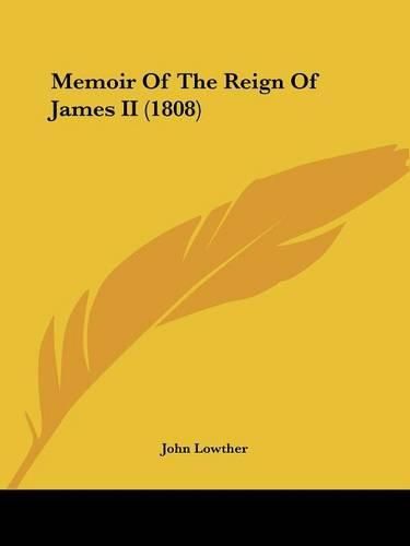 Memoir of the Reign of James II (1808)