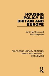 Cover image for Housing Policy in Britain and Europe