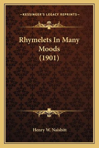 Cover image for Rhymelets in Many Moods (1901)