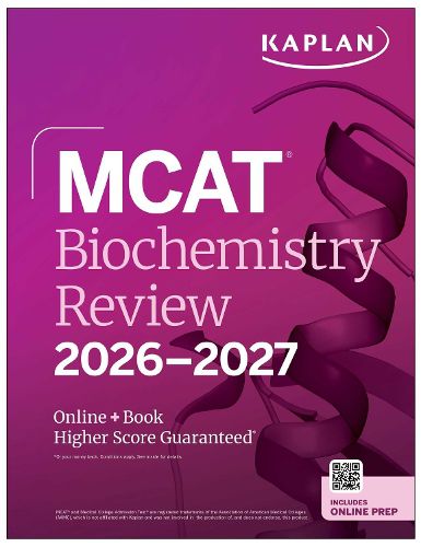 Cover image for MCAT Biochemistry Review 2026-2027