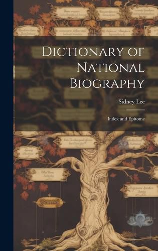 Cover image for Dictionary of National Biography