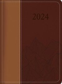 Cover image for The Treasure of Wisdom - 2024 Executive Agenda - Two-Toned Brown