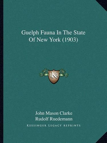 Cover image for Guelph Fauna in the State of New York (1903)