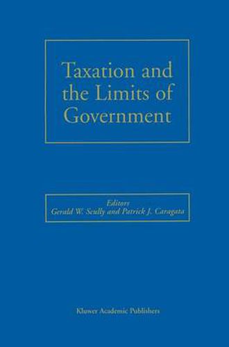 Cover image for Taxation and the Limits of Government