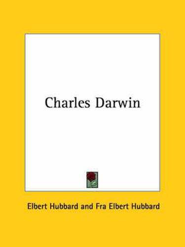 Cover image for Charles Darwin