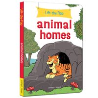 Cover image for Lift the Flap: Animal Homes