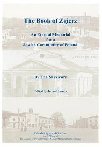 Cover image for The Book of Zgierz - An Eternal Memorial for a Jewish Community of Poland