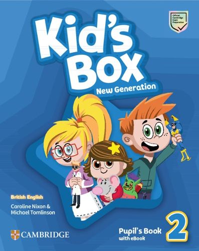 Cover image for Kid's Box New Generation Level 2 Pupil's Book with eBook British English