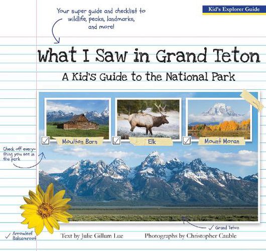 Cover image for What I Saw in Grand Teton: A Kid's Guide to the National Park