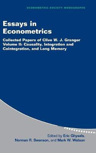 Cover image for Essays in Econometrics: Collected Papers of Clive W. J. Granger