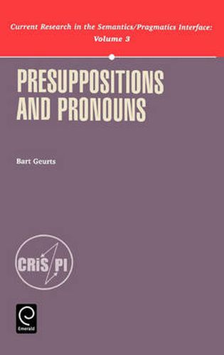 Cover image for Presuppositions and Pronouns