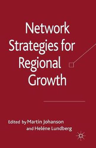 Cover image for Network Strategies for Regional Growth