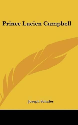 Cover image for Prince Lucien Campbell