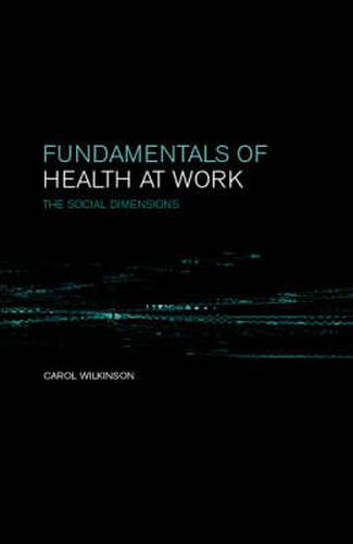 Cover image for Fundamentals of Health at Work