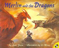 Cover image for Merlin and the Dragons