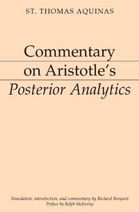 Cover image for Commentary on Aristotle"s Posterior Analytics