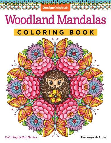 Cover image for Woodland Mandalas Coloring Book