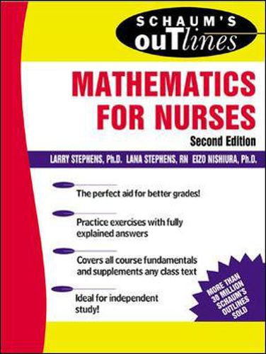 Cover image for Schaum's Outline of Mathematics for Nurses