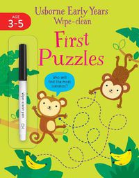 Cover image for Early Years Wipe-Clean First Puzzles