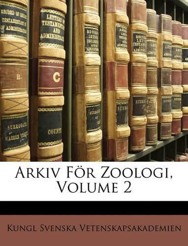 Cover image for Arkiv Fr Zoologi, Volume 2