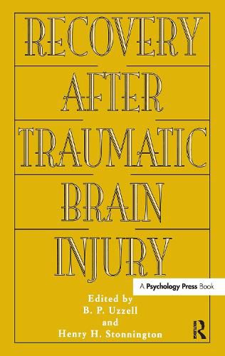 Cover image for Recovery After Traumatic Brain Injury