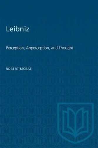 Cover image for Leibniz: Perception, Apperception, and Thought