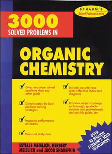 Cover image for 3000 Solved Problems in Organic Chemistry