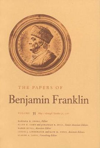 Cover image for The Papers of Benjamin Franklin, Vol. 35: Volume 35: May 1 through October 31, 1781