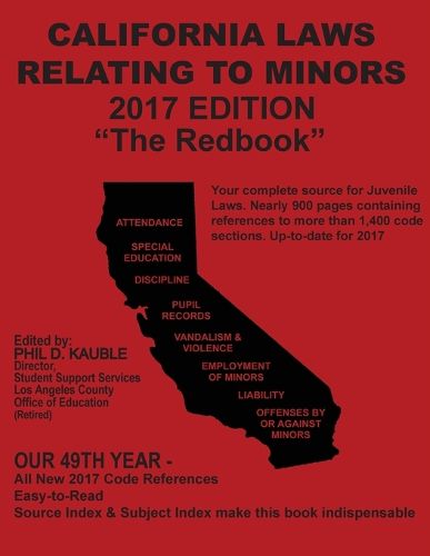 Cover image for California Laws Relating to Minors 2017