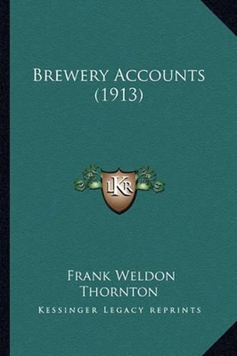 Cover image for Brewery Accounts (1913)