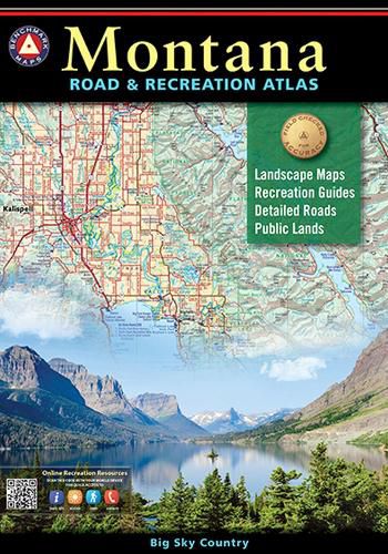 Cover image for Benchmark Montana Road & Recreation Atlas, 5th Edition