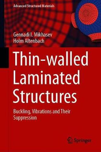 Cover image for Thin-walled Laminated Structures: Buckling, Vibrations and Their Suppression