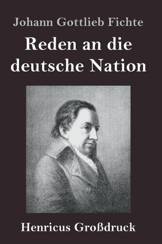Cover image for Reden an die deutsche Nation (Grossdruck)