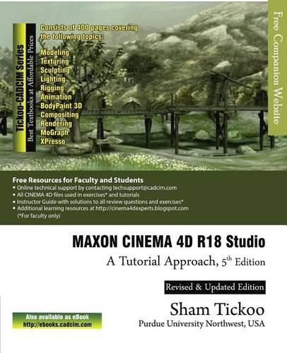 Cover image for MAXON CINEMA 4D R18 Studio: A Tutorial Approach